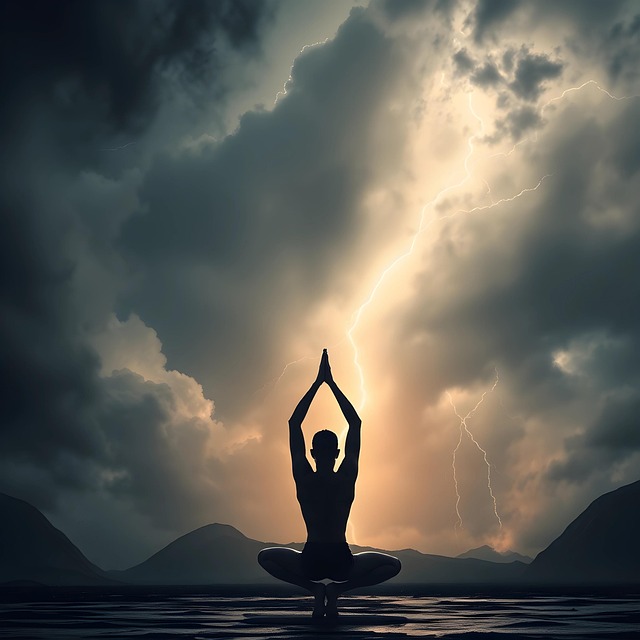 Ai Generiert, Frau, Meditation, Yoga