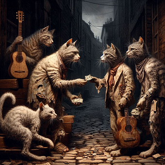 Free Cats Deal illustration and picture