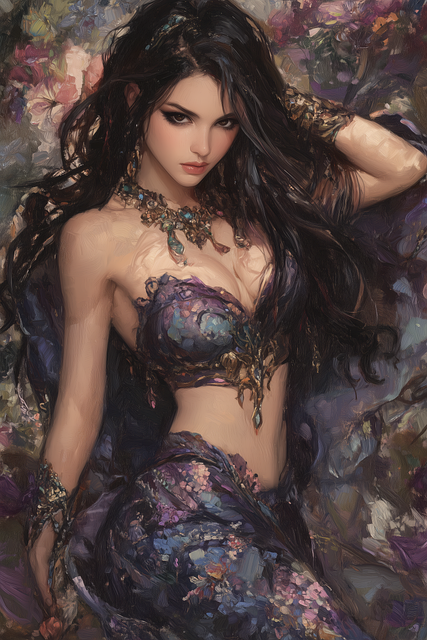 Free ishtar goddess paganism illustration