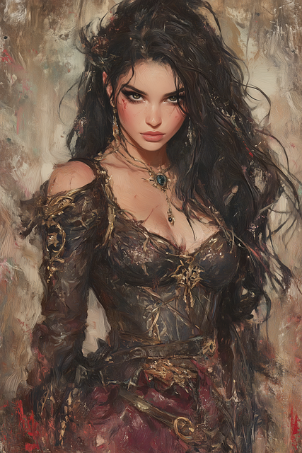 Free ishtar goddess paganism illustration
