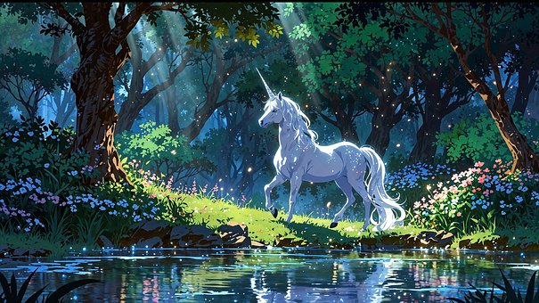 Ai Generado, Caballo, Hada, Correr