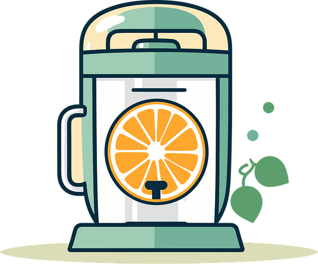 Free juicer blender kitchen illustration