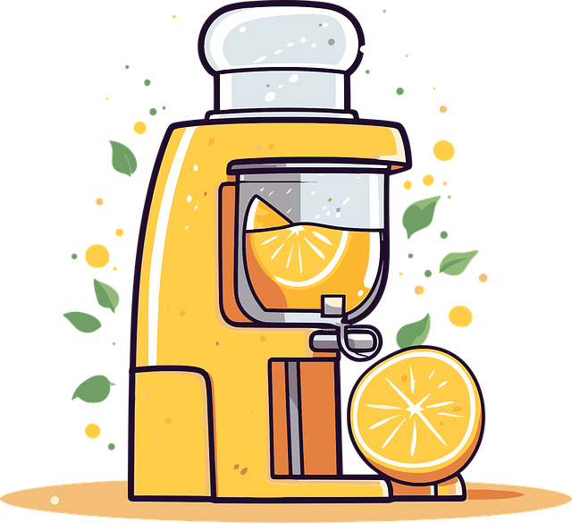 Free juicer blender kitchen illustration