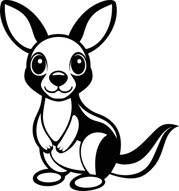 Free Kangaroo Australia vector and picture