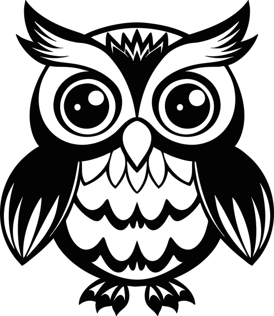 Free Owl Bird vector and picture