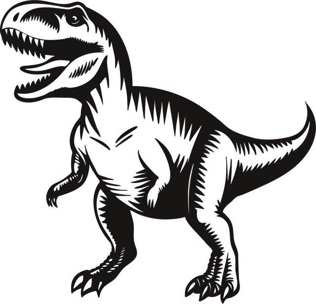 Free T-Rex Dinosaur vector and picture