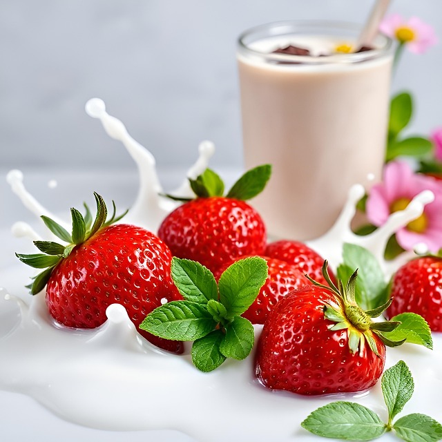 Free ai generated strawberries fruit illustration