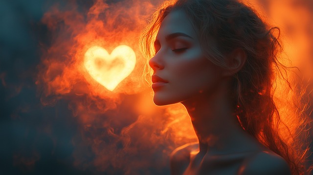 Free ai generated woman face illustration