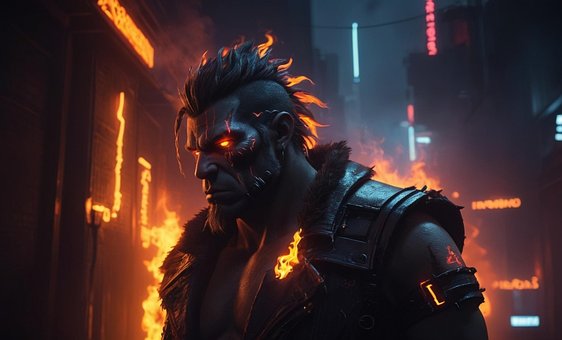 Free Ai Generated Man illustration and picture
