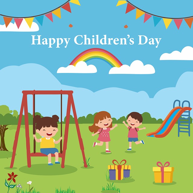Kinder, Spielen, Kindertag, Spaß