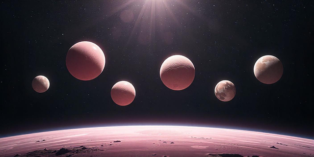 Free Ai Generated Planets illustration and picture