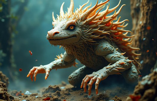 Free Ai Generated Beast illustration and picture
