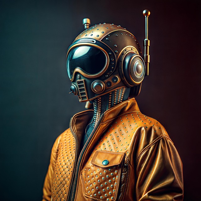 Free ai generated robot crypto illustration