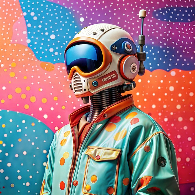 Free ai generated robot crypto illustration