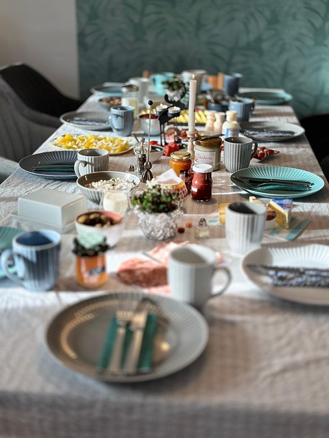 Måltid, At Fejre, Bord, Overdækket