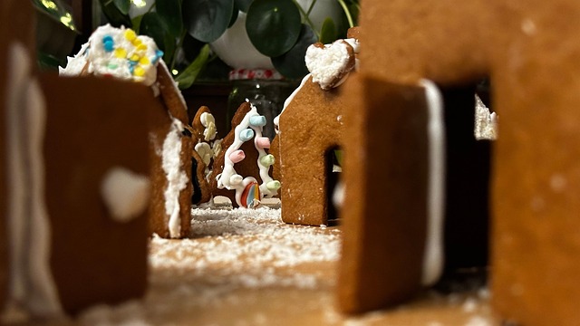 Jul, Honningkager, At Bage, Hus, Kiks