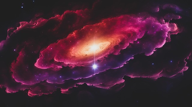 Free ai generated cosmic nebula illustration