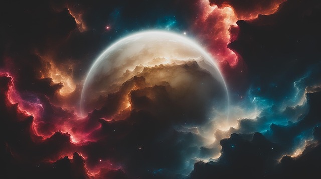 Download free HD stock image of Ai Generated Cosmic Free ai generated cosmic nebula illustration