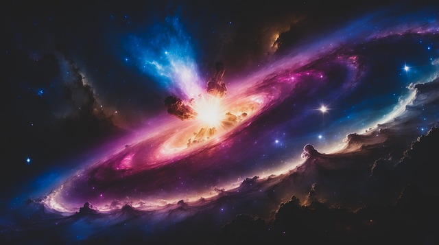 Ai Generiert, Kosmisch, Nebel, Planet