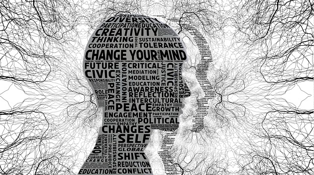 Free mind change thinking illustration