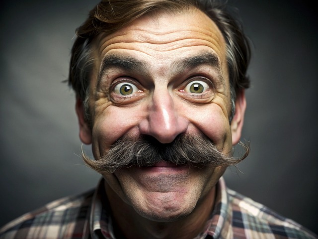 Free ai generated man joyful illustration