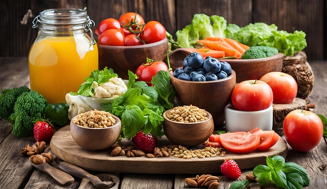 Free ai generated vegetables food illustration