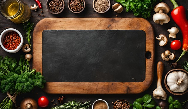 Free ai generated vegetables background illustration