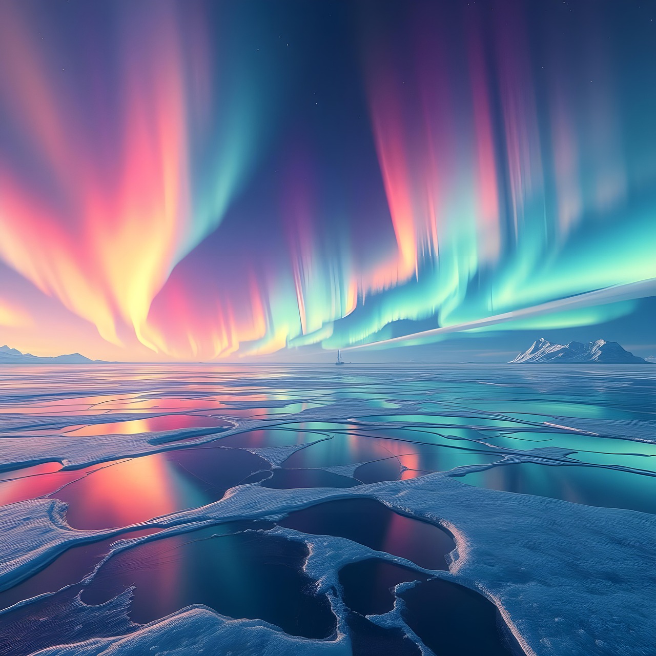 Download free HD stock image of Aurora Northern Lights Free aurora northern lights aurora borealis illustration