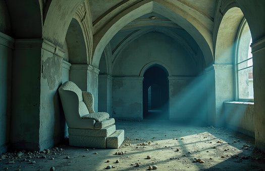 Free Abandoned Armchair illustration and picture