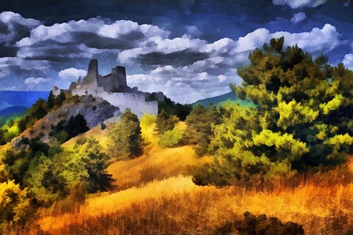 Bunt, Farbe, Natur, Architektur