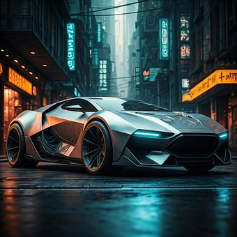 Coche, Diseño, Modelo, Ciencia Ficción