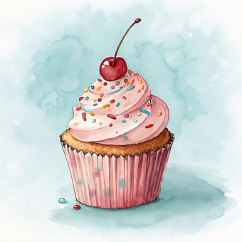 Free Cupcake Sweet illustration and picture