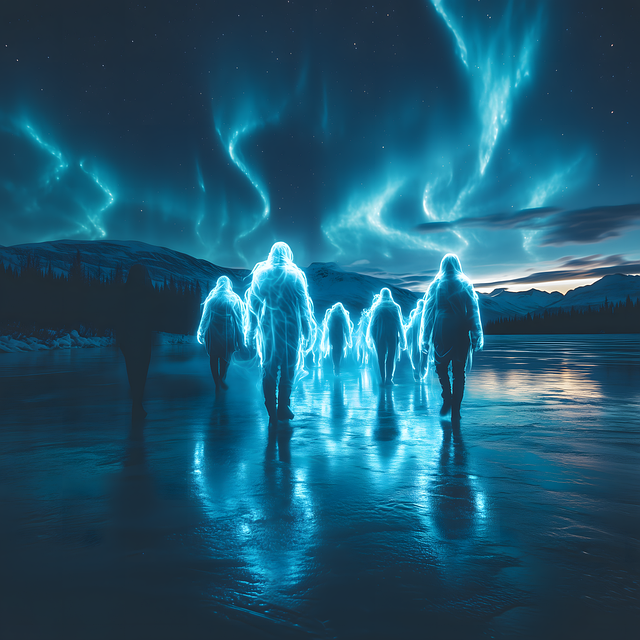 Free ai generated ghosts mystic illustration