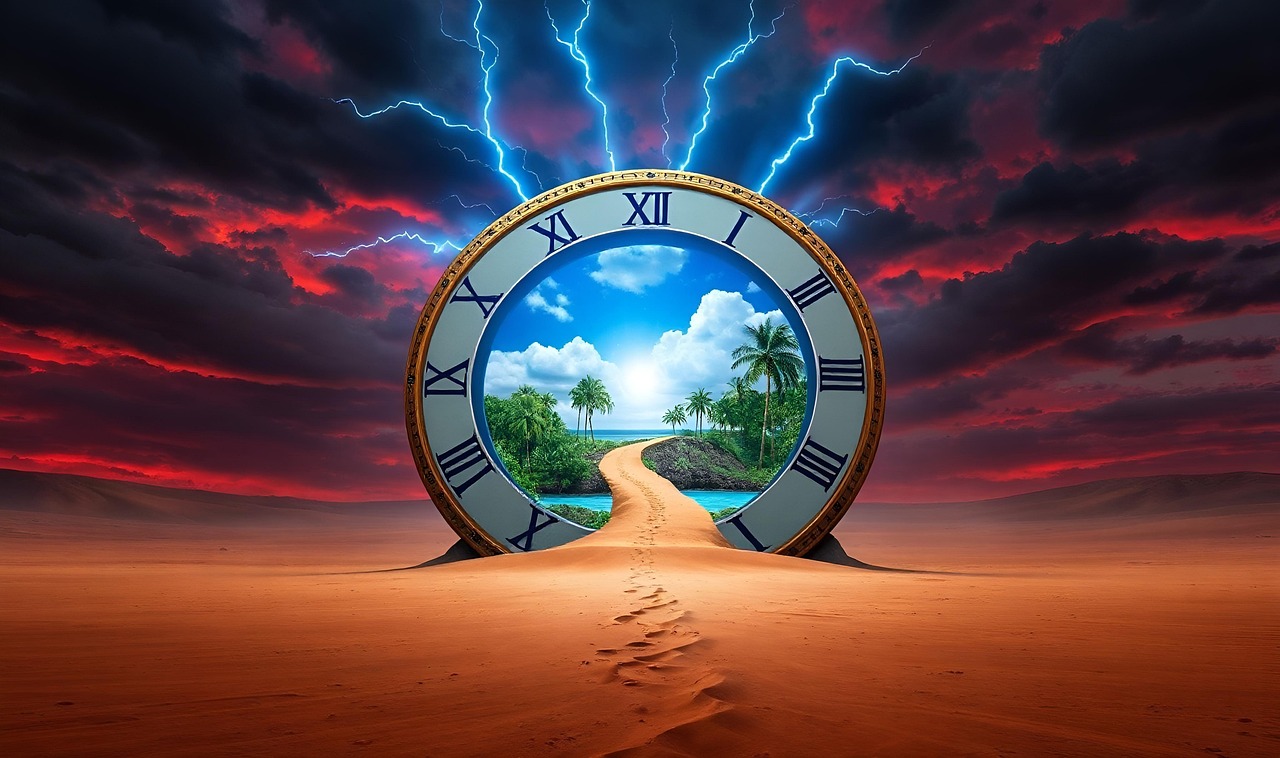 Time Fantasy Example Download Fantasy, Landscape, Time. Royalty-Free Stock Illustration ...