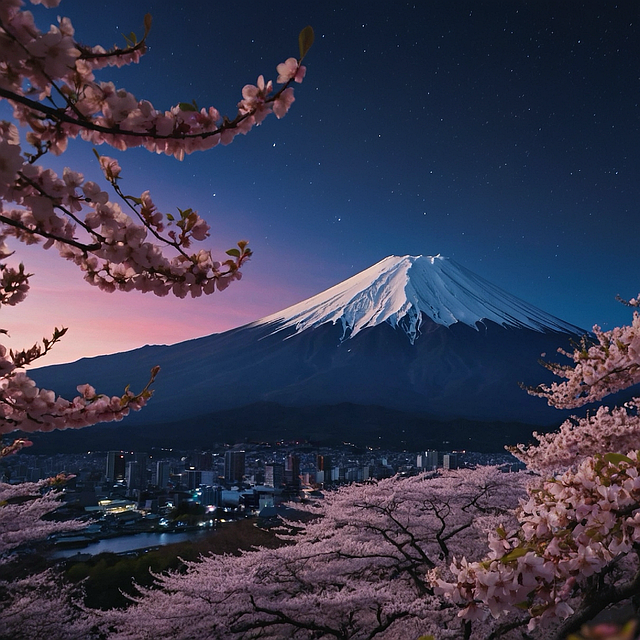 Mt Fuji, Japan, Fuji, Fjell, Vulkan