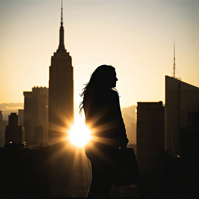 New York, Manhattan, By, Nyc, Skyline