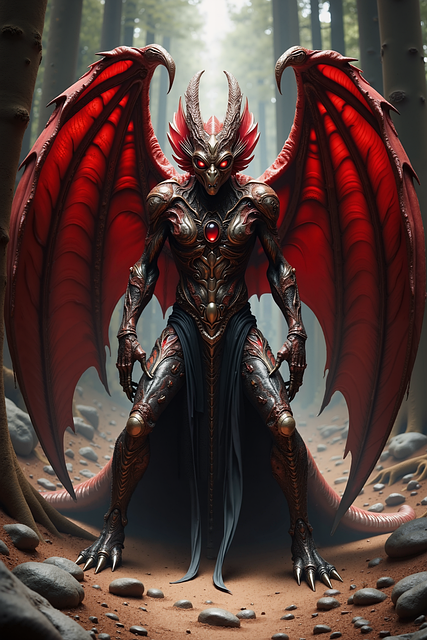Free Ai Generated Monster illustration and picture