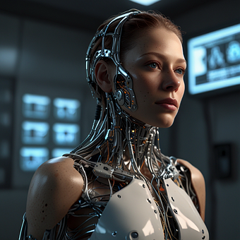 Ai Generiert, Cyborg, Roboter, Android