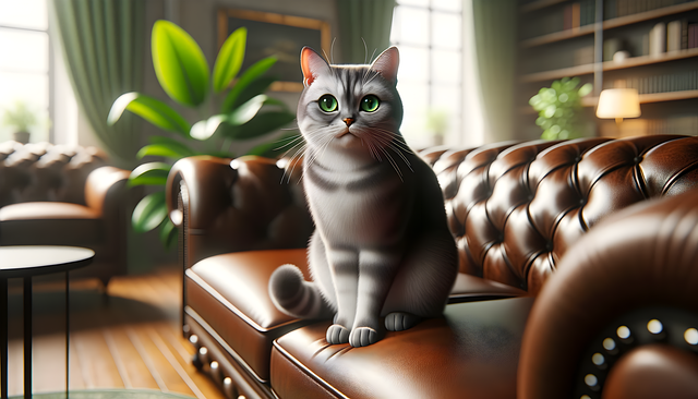 Amerikanische Kurzhaarkatze, Katze, Tier