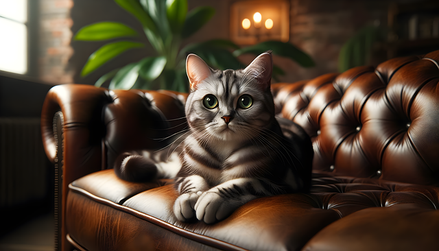 Amerikanische Kurzhaarkatze, Katze, Tier