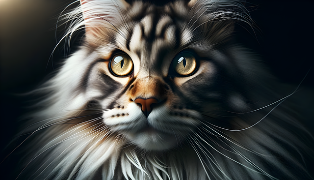 Maine Coon, Katze, Haustier, Tier, Natur