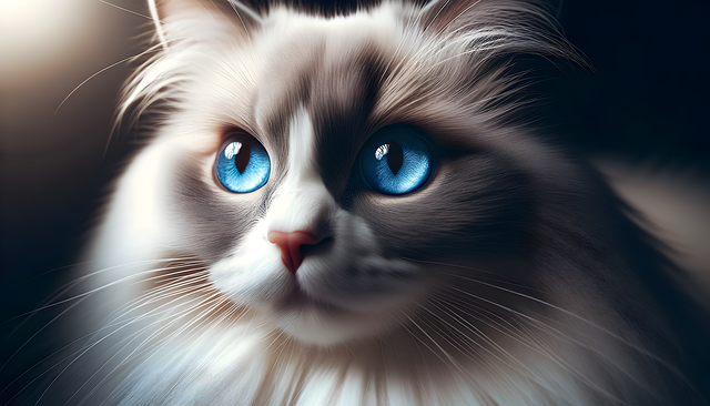 Ragdoll-Katze, Ragdoll, Katze, Tier