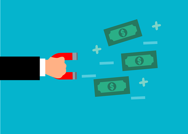 Free money wealth financial illustration