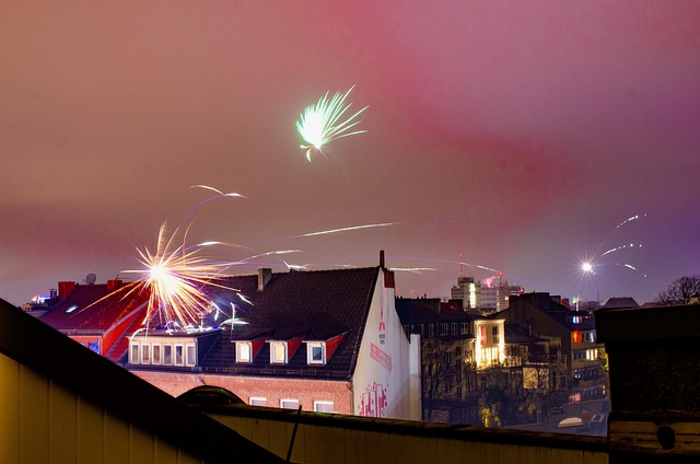 Free Sylvester Fireworks photo and picture