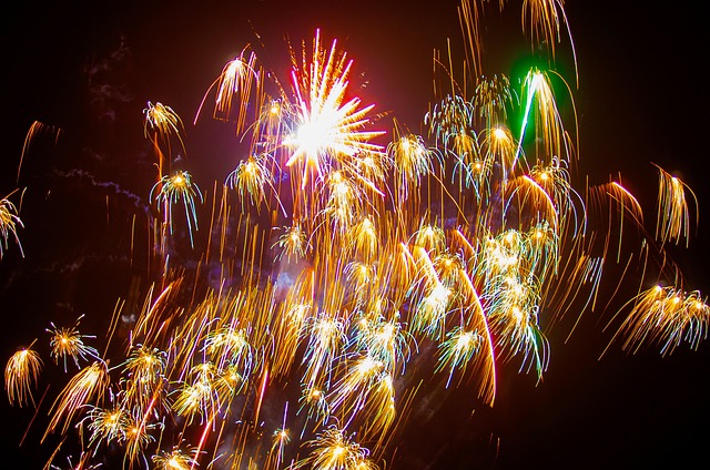 Free Explosion Night photo and picture