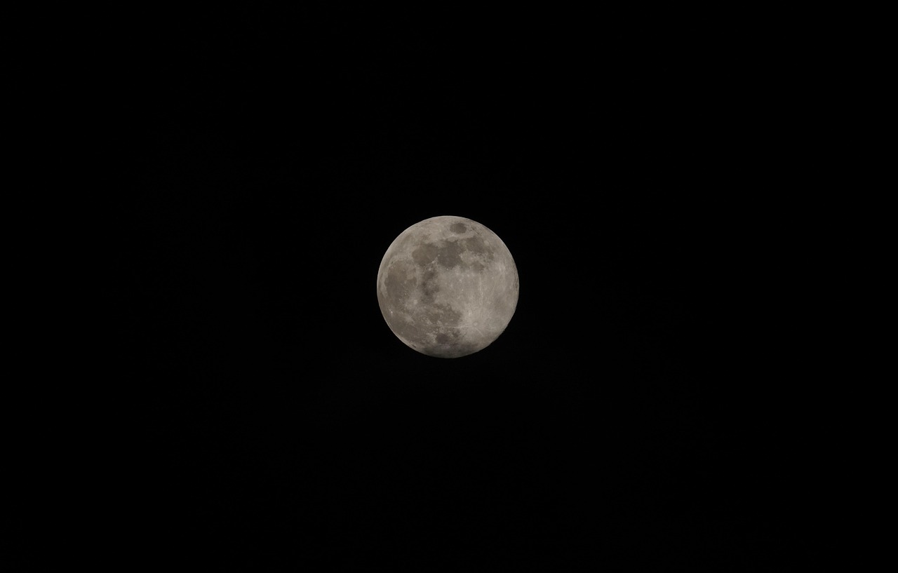 月亮 夜晚 满月 - Pixabay上的免费照片