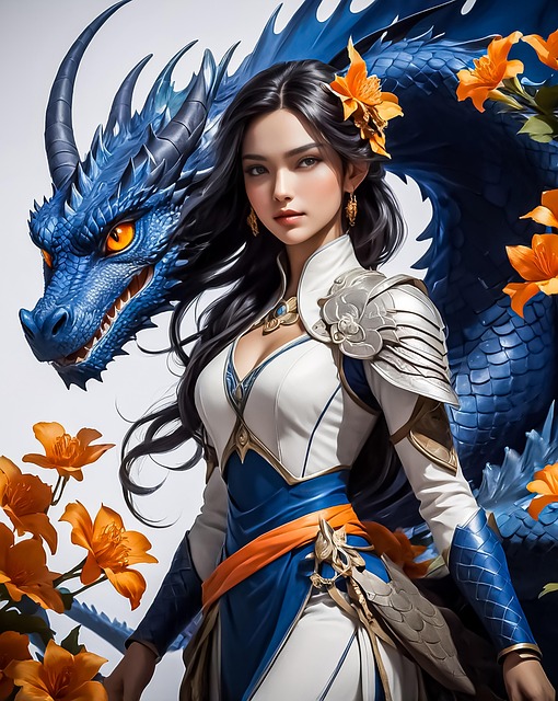 Free Ai Generated Woman illustration and picture