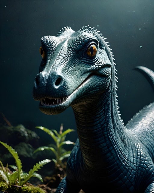 Free ai generated dinosaur creature illustration