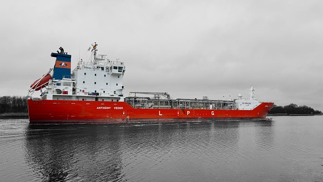 Schip, Tanker, Gas, Natuurlijk Gas
