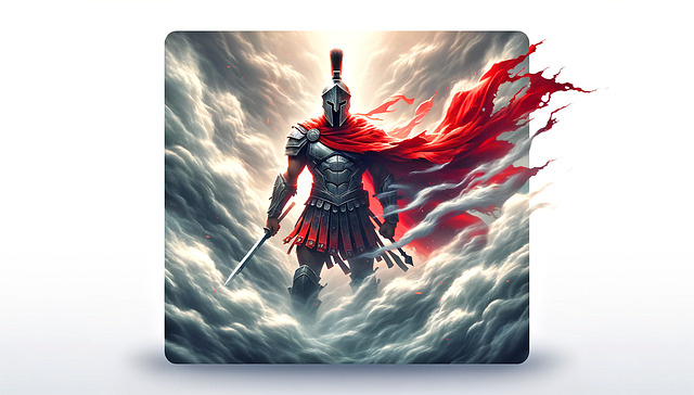 Free ai generated gladiator roman illustration